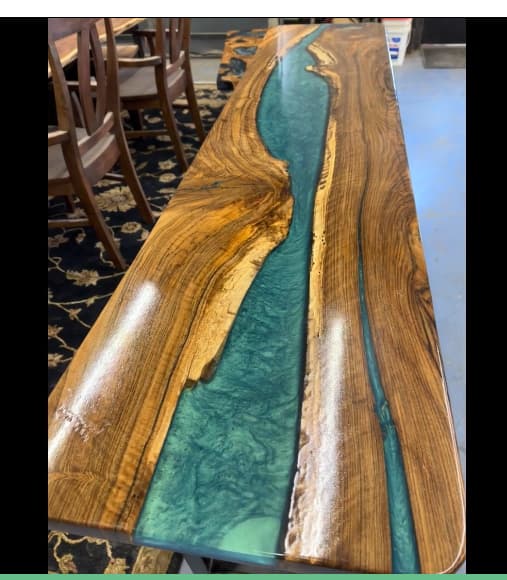 English Walnut custom table example