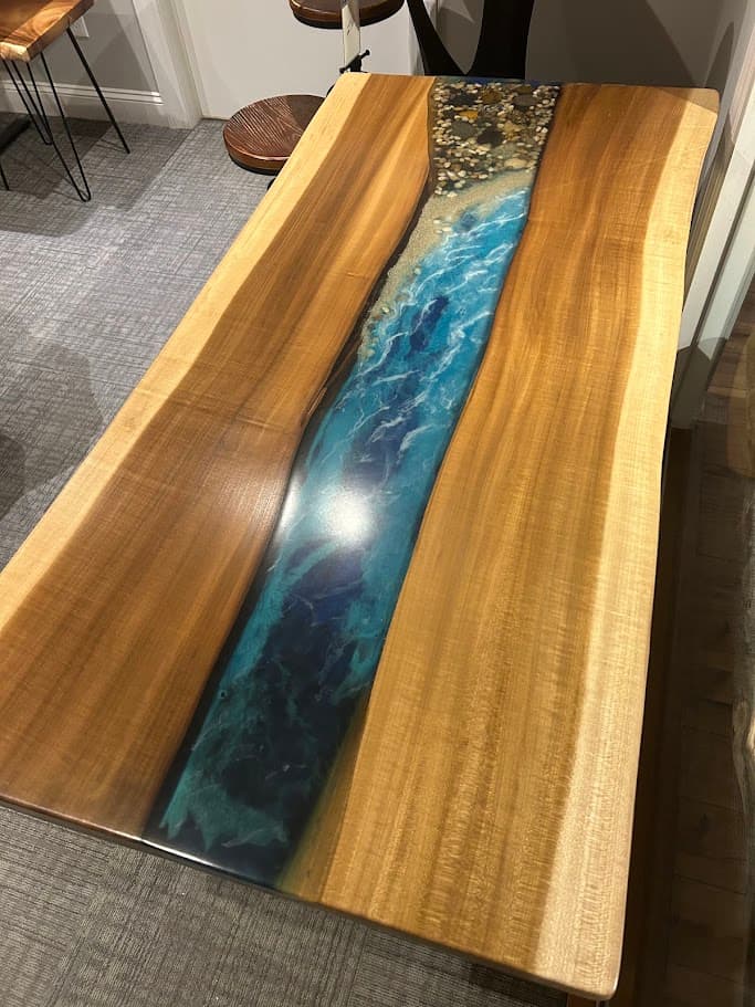 Rainbow Tulip custom table example